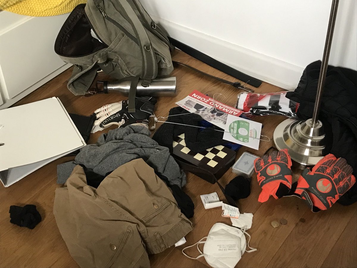 My 16-year-old son was quite engaged in #worldcleanupday yesterday, collecting garbage from Frankfurt‘s streets. Alas - not at home!