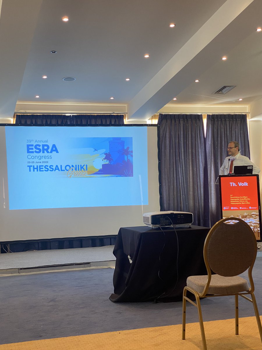 EsraHellas's tweet photo. Gentle reminder 😊
39th Annual ESRA Congress 2022 - Thessaloniki
@ThomasVolk16 @mokaeleni @claralexlobo @alaindelbos @ESRA_Society #esrasociety https://t.co/yZWsfA0wju