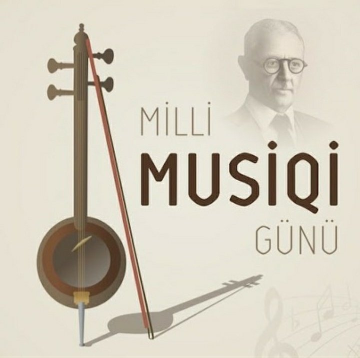 18 sentyabr olkemizde Milli Musiqi Gunudur.Bu gun Azerbaycan pesekar musiqi senetinin banisi,Şerqde ilk operanin muellifi,dahi bestekar Uzeyir Hacibeylinin  dogum gunu ile elaqedardir.
#MusicDay
#UzeyirHajibeyli