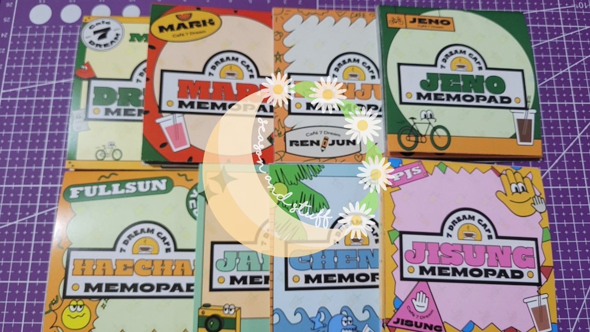 seasonandstuff's tweet photo. [HELP RT]
OPEN PO
NCT DREAM - CAFE 7 DREAM MEMOPAD

Size : 9 cm × 9 cm
Isi : 30 sheets per memo + cover
Bahan : HVS 100 gsm

+ Karena printing menghasilkan warna tajam, kertasnya jadi agak glossy sedikit

📍 Dom JKT

❗LINK 🍊 DI REPLY❗ https://t.co/aOywokQS8D