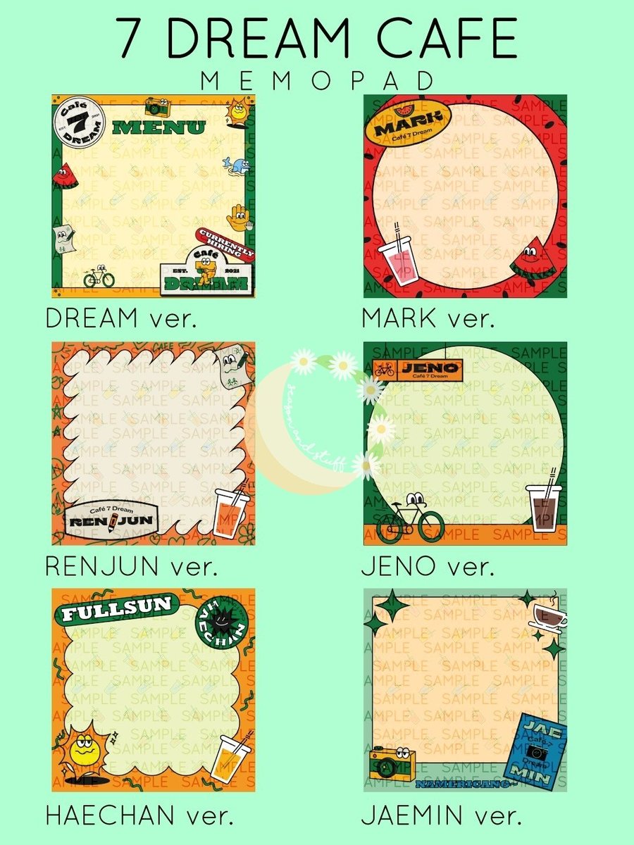 seasonandstuff's tweet photo. [HELP RT]
OPEN PO
NCT DREAM - CAFE 7 DREAM MEMOPAD

Size : 9 cm × 9 cm
Isi : 30 sheets per memo + cover
Bahan : HVS 100 gsm

+ Karena printing menghasilkan warna tajam, kertasnya jadi agak glossy sedikit

📍 Dom JKT

❗LINK 🍊 DI REPLY❗ https://t.co/aOywokQS8D