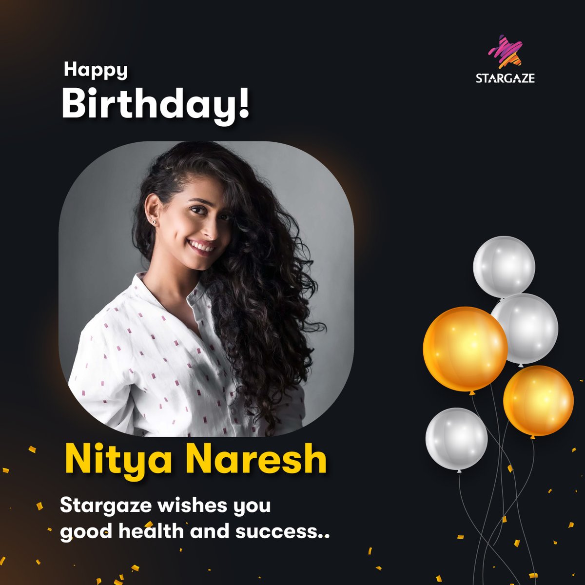 We wish <a href="/nityanaresh/">Nitya Naresh</a> a very happy birthday. #stargaze #stargazeindia #star #filmindustry