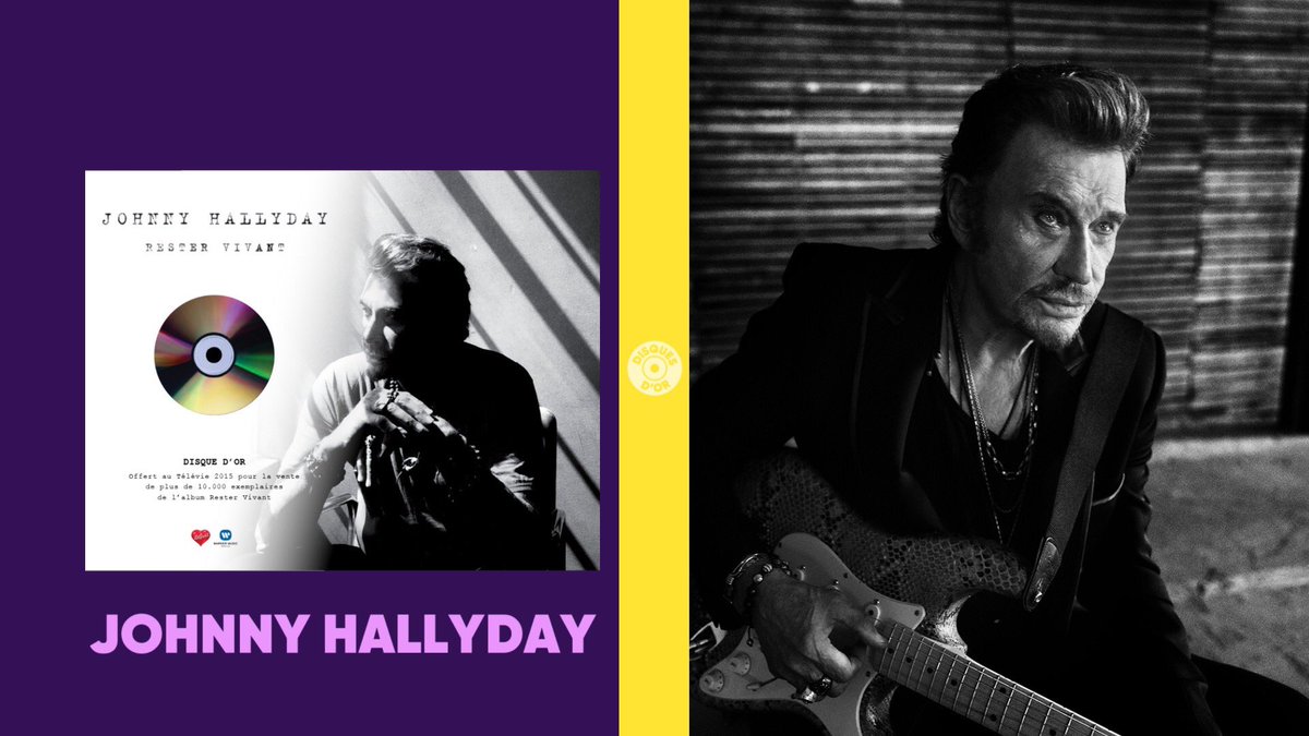 Le disque d’or « Restez Vivant » de <a href="/JohnnySjh/">Johnny Hallyday</a> adjugé à 251.800 € au profit du @televie et de la recherche contre le cancer