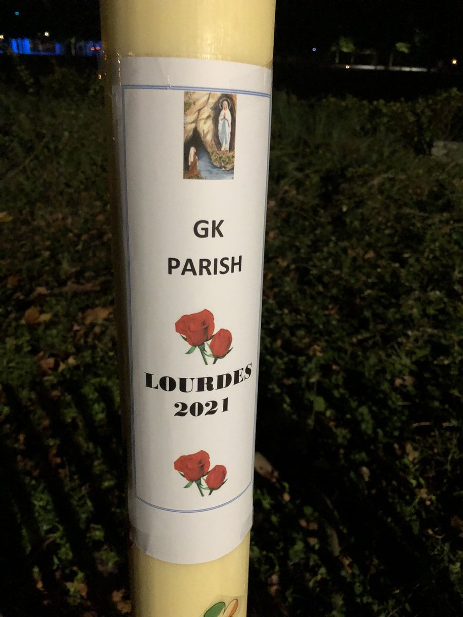 My first trip away in almost two years was always going to be a visit to Lourdes to thank Jesus and Our Lady for all who, through their ministry have kept our parish vibrant and alive during the pandemic.  Praying also for all the intentions of our parishioners. @G_KParish