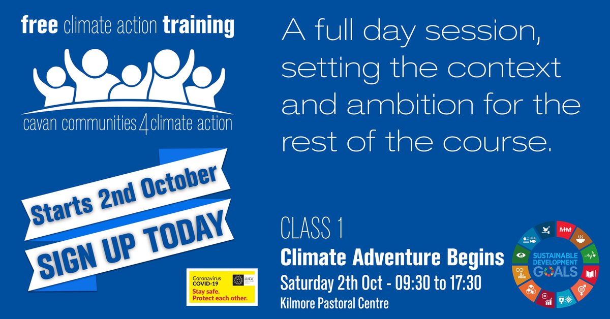 Communities 4 Climate Action (@communities4ca) on Twitter photo Starting on the 2nd October, <a href="/Breffni_Int/">Cavan County Local Development</a> begin #Cavan Communities 4 Climate Action. This is a great opportunity for #cavanbusiness and <a href="/cavancomforum/">Cavan Community</a> to get climate smart. Register for your FREE place today - forms.gle/bofnjhzx8YEZ9f… Starting on the 2nd October, <a href="/Breffni_Int/">Cavan County Local Development</a> begin #Cavan Communities 4 Climate Action. This is a great opportunity for #cavanbusiness and <a href="/cavancomforum/">Cavan Community</a> to get climate smart. Register for your FREE place today - forms.gle/bofnjhzx8YEZ9f…