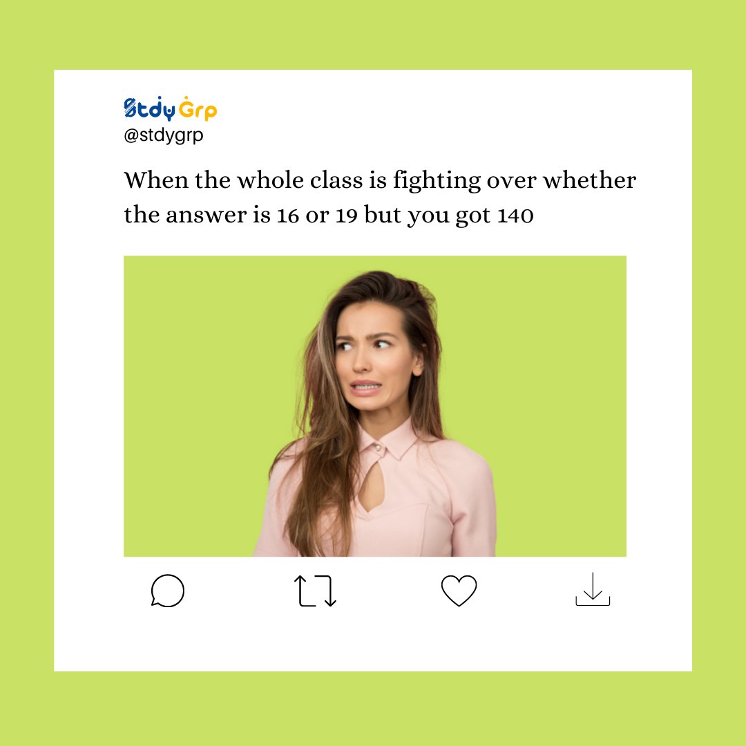 StdyGrp's tweet photo. Could you relate to this ?

If yes then comment down below and share few instances that happened to you !

We can't wait to see what you would come up with !!

#memesdaily #MEMES #memes2021 #funniesttweets #EducationForAll #classroom #Classof2021 #ClassMate #studywithme #studytwt https://t.co/wW3hpQJECM