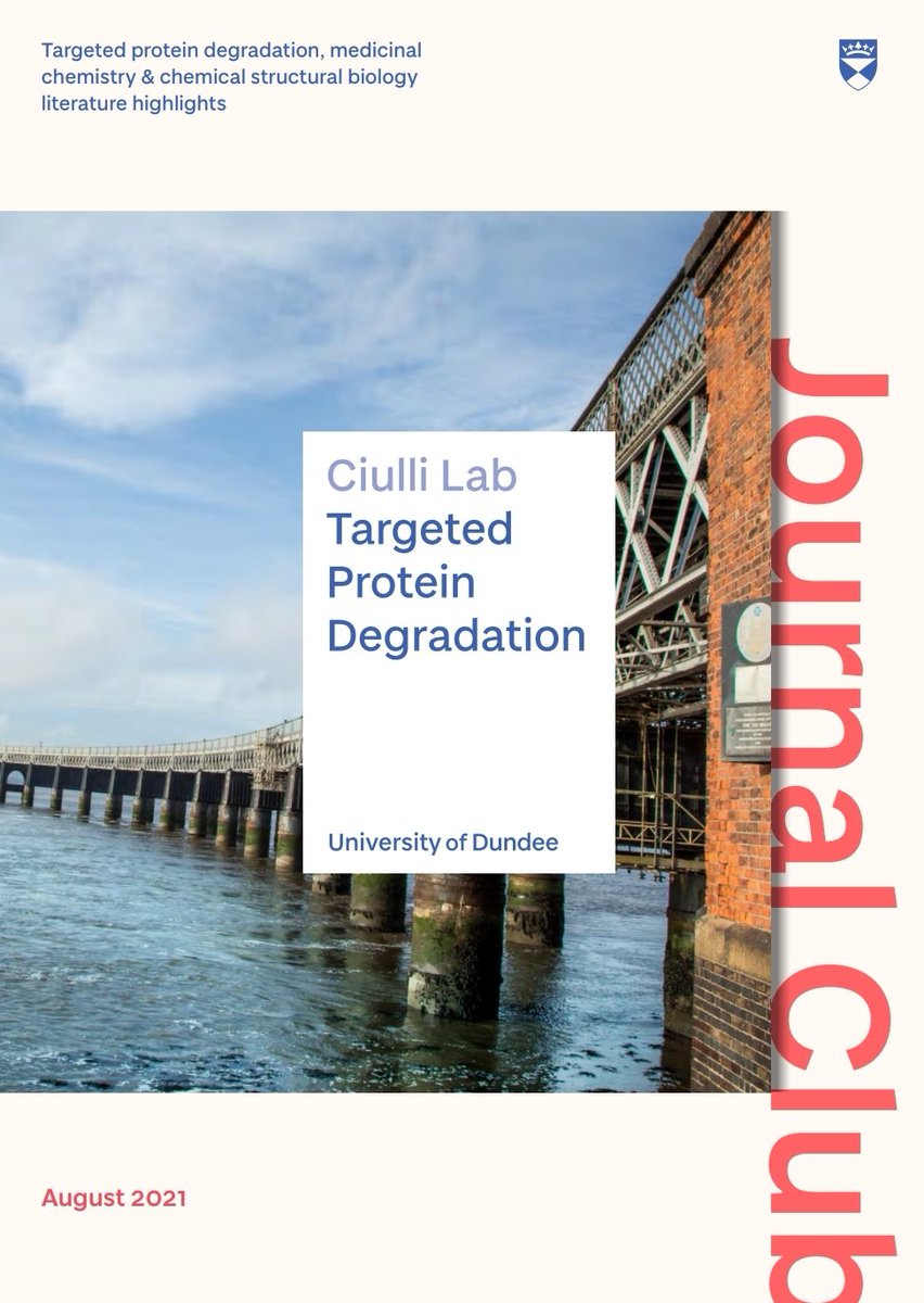 Charlotte Crowe (@charlcrowe) on Twitter photo Catch up on Targeted Protein Degradation literature published in August with the Ciulli Lab Journal Club!
lifesci.dundee.ac.uk/groups/alessio…
This month's editors were Ross, Zoe & Jack! <a href="/alessiociulli/">Alessio Ciulli</a> #targetedproteindegradation #TPD #PROTAC #openaccess <a href="/UoDLifeSciences/">UoD Life Sciences</a> <a href="/dundeeuni/">University of Dundee</a> Catch up on Targeted Protein Degradation literature published in August with the Ciulli Lab Journal Club!
lifesci.dundee.ac.uk/groups/alessio…
This month's editors were Ross, Zoe & Jack! <a href="/alessiociulli/">Alessio Ciulli</a> #targetedproteindegradation #TPD #PROTAC #openaccess <a href="/UoDLifeSciences/">UoD Life Sciences</a> <a href="/dundeeuni/">University of Dundee</a>