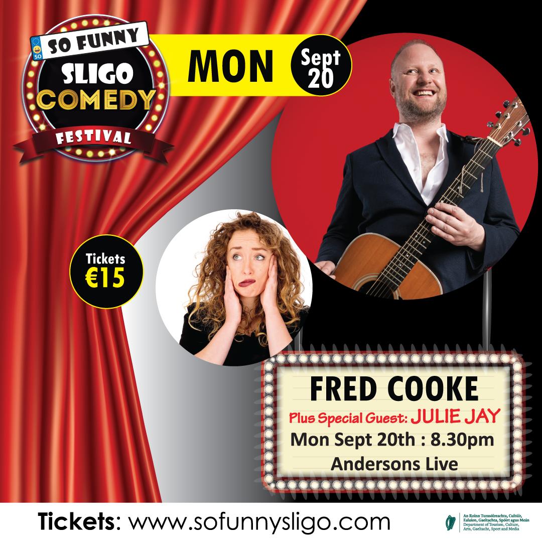 Brendan Tierney (@bennytierney) on Twitter photo It all starts Monday with @fredstercooke and <a href="/juliejaycomedy/">Julie Jay Comedy</a>
Live at <a href="/andersonssligo/">andersonssligo</a>
Tickets at sofunnysligo.com
#sligo #comedy #wildatlanticway #standupcomedy It all starts Monday with @fredstercooke and <a href="/juliejaycomedy/">Julie Jay Comedy</a>
Live at <a href="/andersonssligo/">andersonssligo</a>
Tickets at sofunnysligo.com
#sligo #comedy #wildatlanticway #standupcomedy