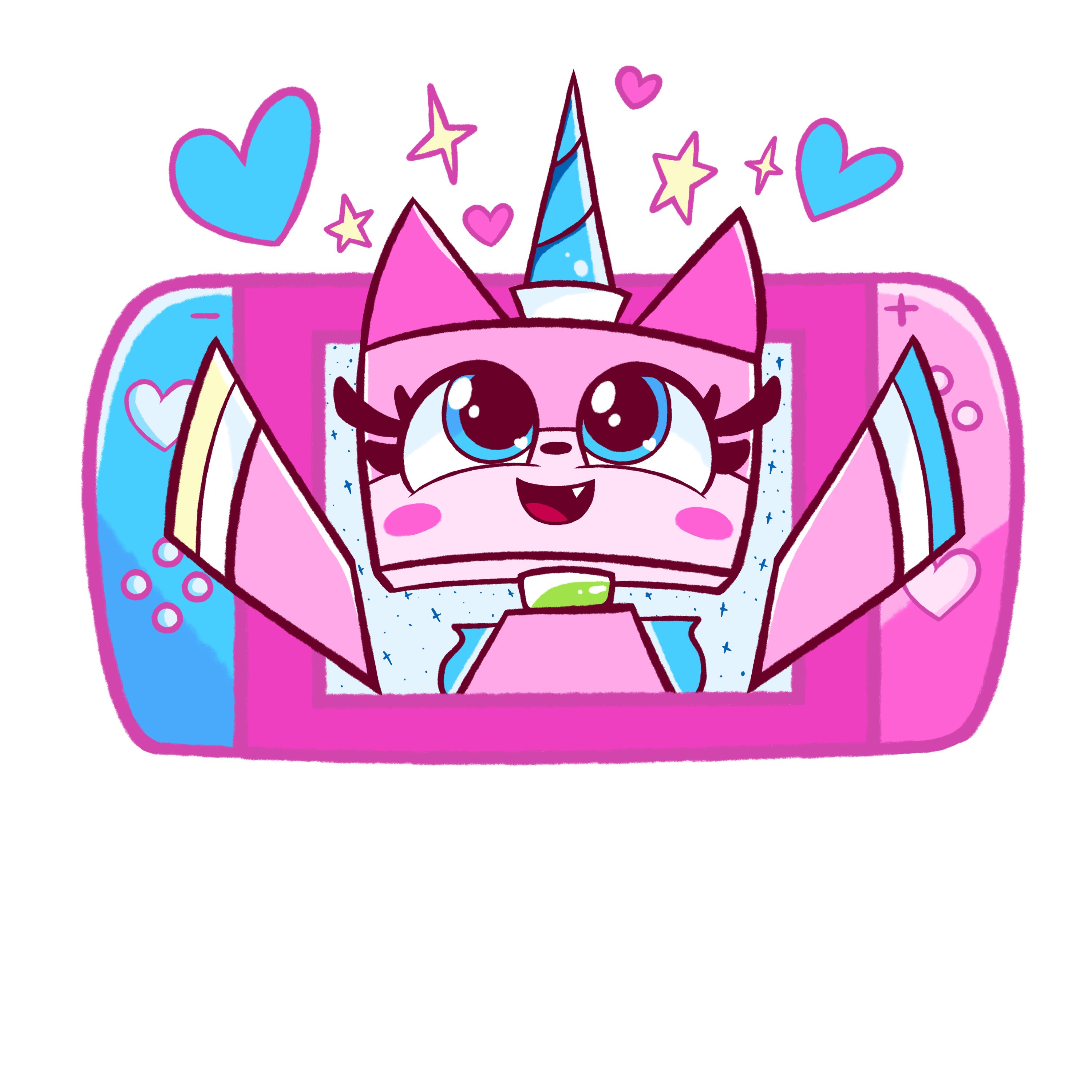 Unikitty keychain hotsell