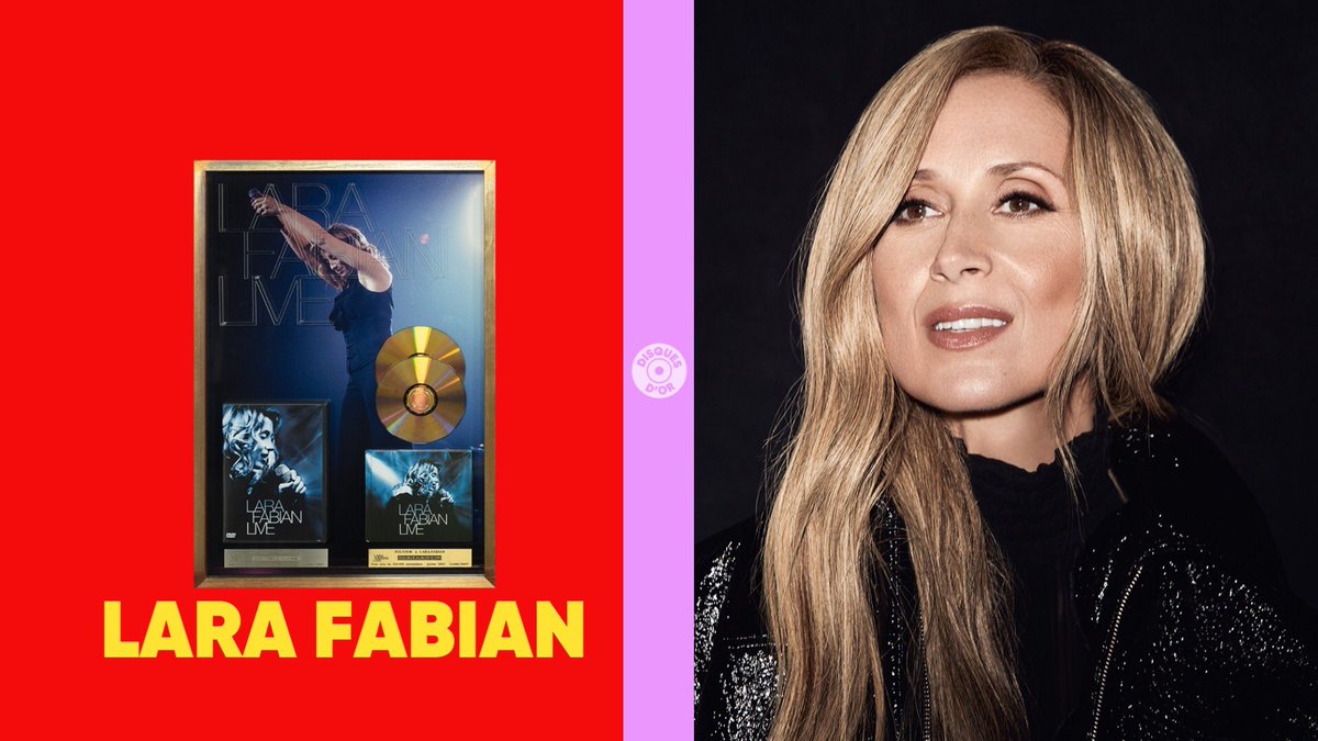 Le disque d’or de <a href="/LFabianOfficial/">Lara Fabian</a> adjugé à 100.100 € au profit du @televie et de la recherche contre le cancer ❤️