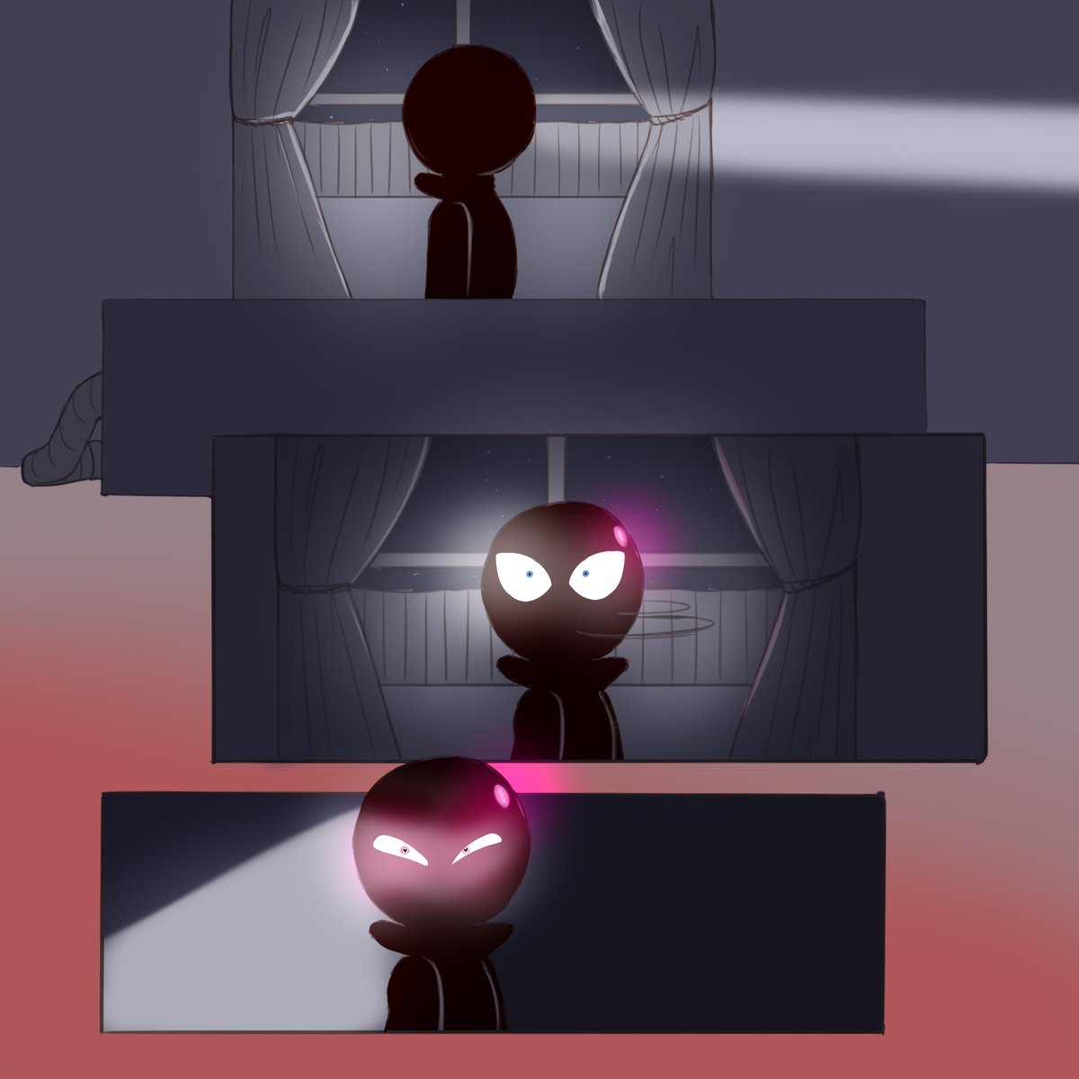 There must be a bug in the system... that's not supposed to happen.. 
(1/?? maybe?) 
#YourBoyfriend #YourBoyfriendGame #YourBoyfriendfanart