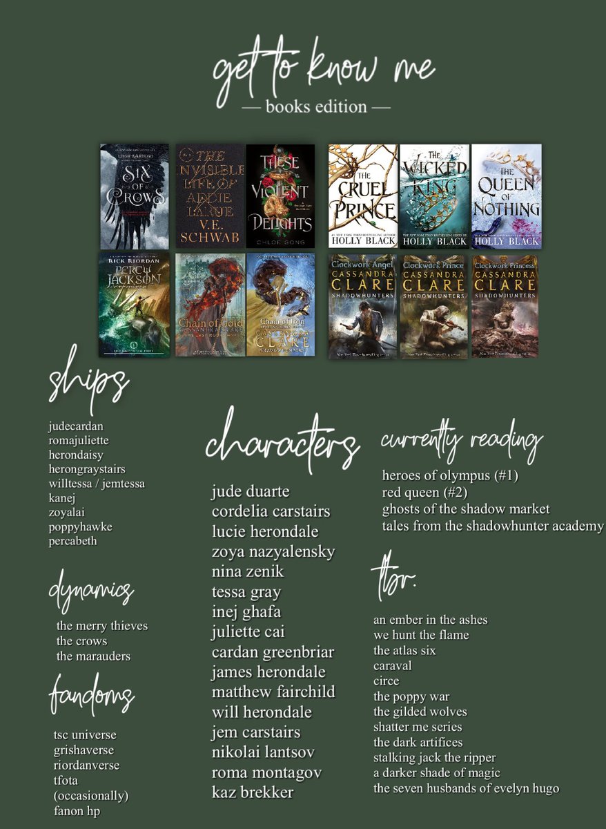heronsaints's tweet photo. hi #booktwt from my new account, i’m looking for some friends and these are some of my interests

like/rt if you want to be mutuals 🤍 https://t.co/6fmlGv9rHN