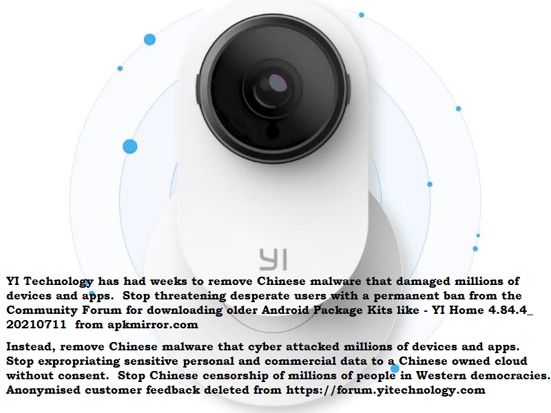 JYihome's tweet photo. @GordonGChang @UKParliament Intelligence&amp;SecurityCommittee @Conservatives @UKLabour @theSNP ban #CCP #YITechnology using #Malware to #CyberAttack 20 million #HomeSecurity customers &amp; expropriate data #DataBreach #TikTok #Huawei #CyberSecurity #ThreatIntelligence #OSINT #InfoSec #CloudSecurity https://t.co/FEA2X0XI4G