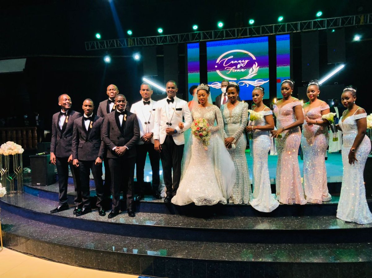 Fireliglntfi's tweet photo. Congratulations to @CanaryMugume on your new journey of marriage. May God be amidst your family all the time. 

#NBSUpdates https://t.co/eAhj9TUCNC