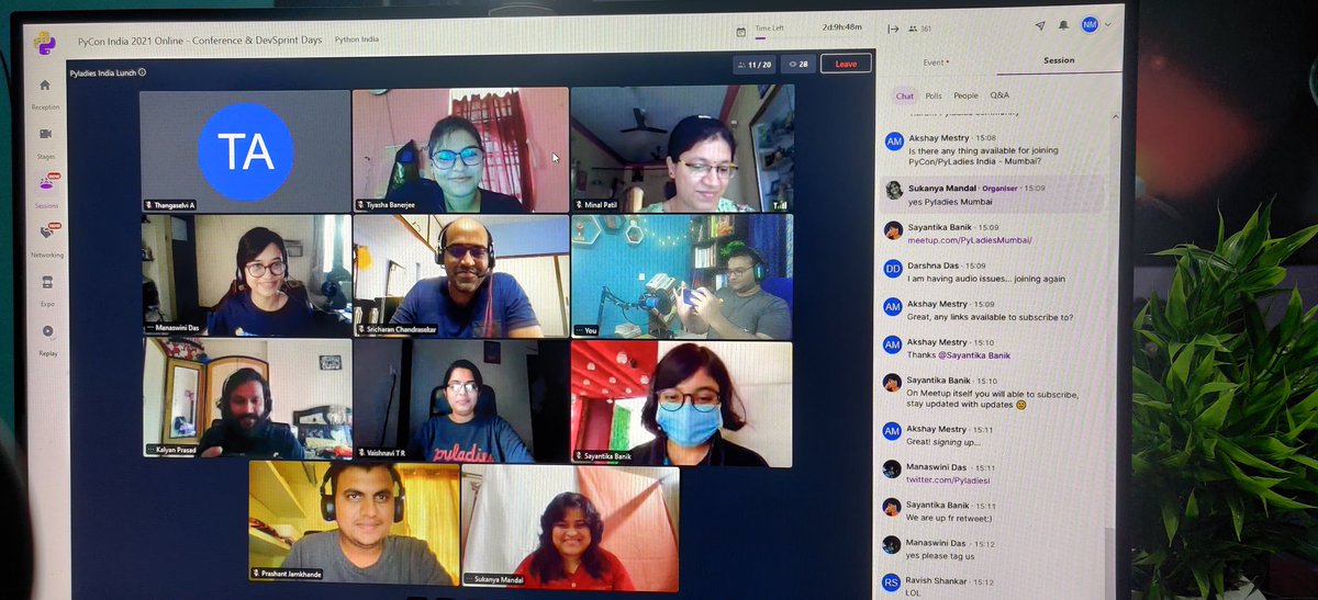 Join us for the PyLadies India Lunch in the <a href="/pyconindia/">PyCon India</a> sessions. 

Come, share your experiences with the community folks.