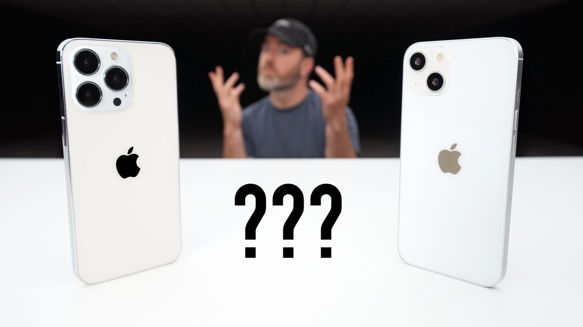 UnboxTherapy's tweet photo. iPhone 13 vs iPhone 13 Pro - https://t.co/rxZ6ioHaiI

Which one will you choose? https://t.co/joxrDRkHC4