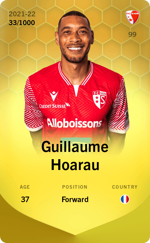 PODERNOSFC's tweet photo. Suite à ma dernière publication et pour aider certains d'entre vous à se lancer dans l'aventure, voici mon 1er GIVEAWAY, Guillaume Hoarau limited qui reste sur 2 buts en 3 matchs. 
Conditions : follow, like et retweet
TAS : Dimanche 19/09 21h
GL à tous
@SorareHQ https://t.co/WDzuz8l3y1