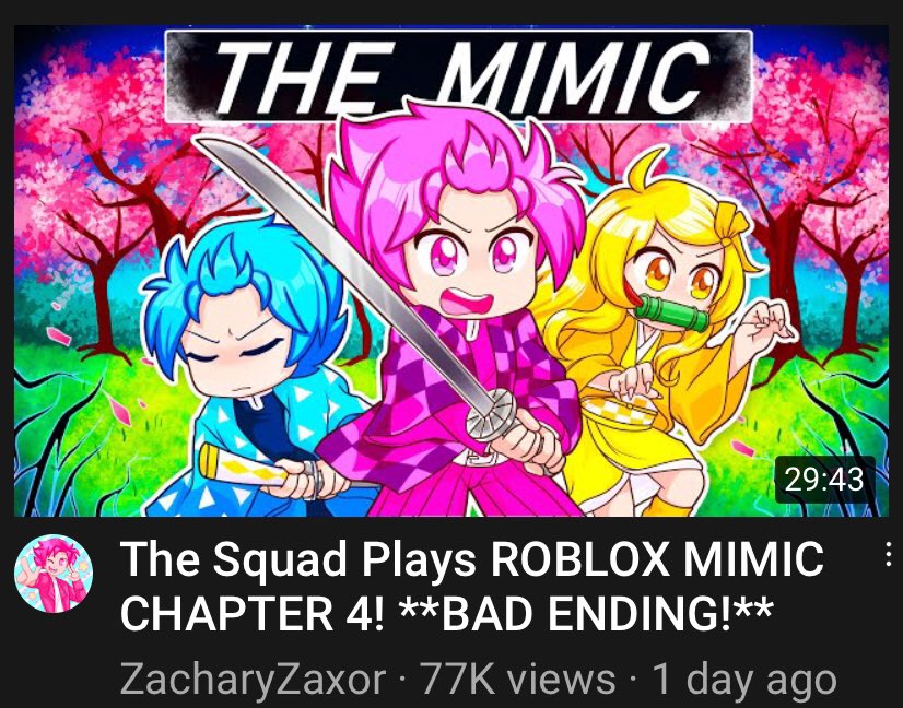 The Mimic Chapter 4 (Bad Ending) 