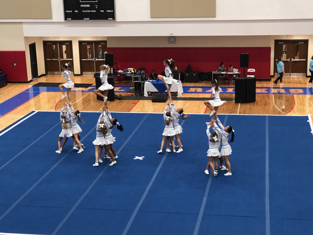 PopeAthletics's tweet image. Great first comp for @PopeCheer … How about those new uniforms, too! Good job ladies!