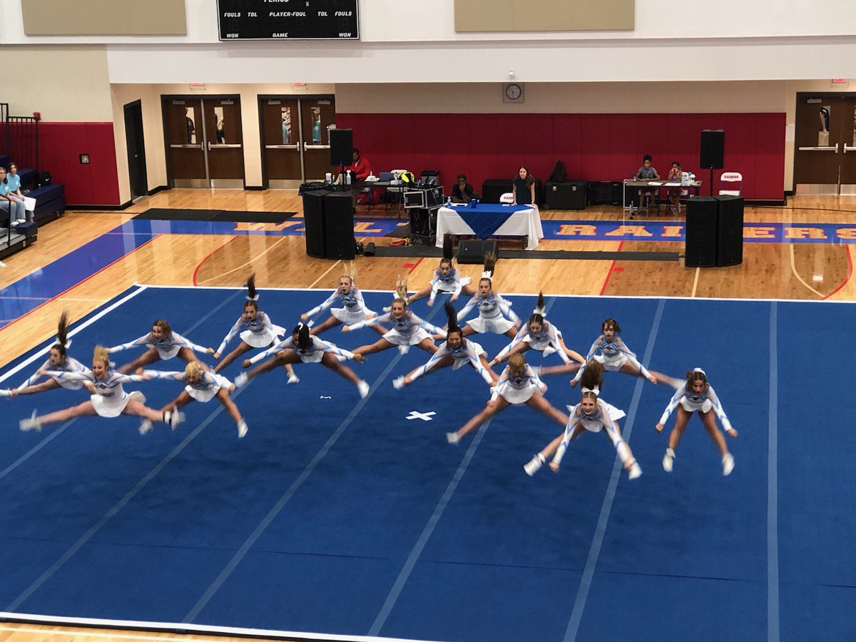 PopeAthletics's tweet image. Great first comp for @PopeCheer … How about those new uniforms, too! Good job ladies!