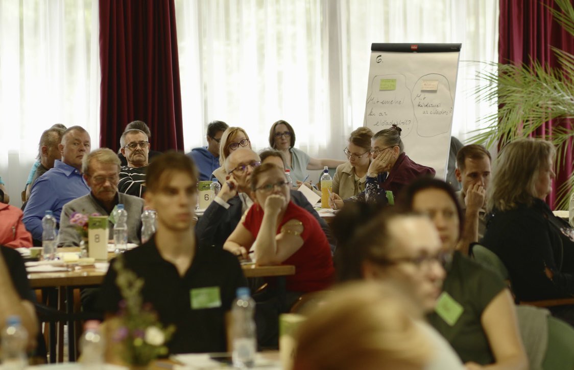 DemNetHungary's tweet image. Today morning #Hungary’s second #citizensassembly opened its doors in #Miskolc with mayor Pál Veres calling it nothing less than a „milestone” and &quot;an opportunity for the whole of society to learn&quot;.