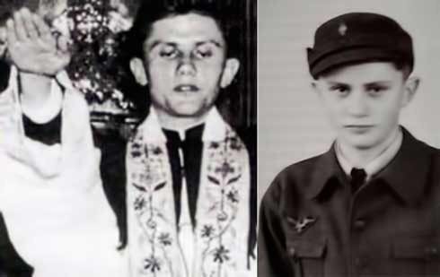 CarlaAntonelli's tweet photo. Lo que es “una deformación de la conciencia” es haber pertenecido a las juventudes nazis y haberse postulado -y además serlo- el representante de Dios en la Tierra, eso sí que es tener la conciencia deformada y anestesiada.. https://t.co/1m4QQj3oBQ