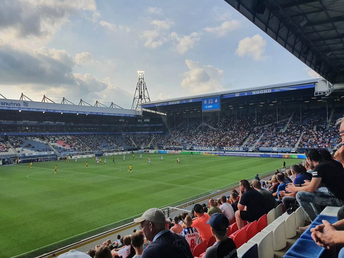 Na anderhalf jaar weer in het stadion