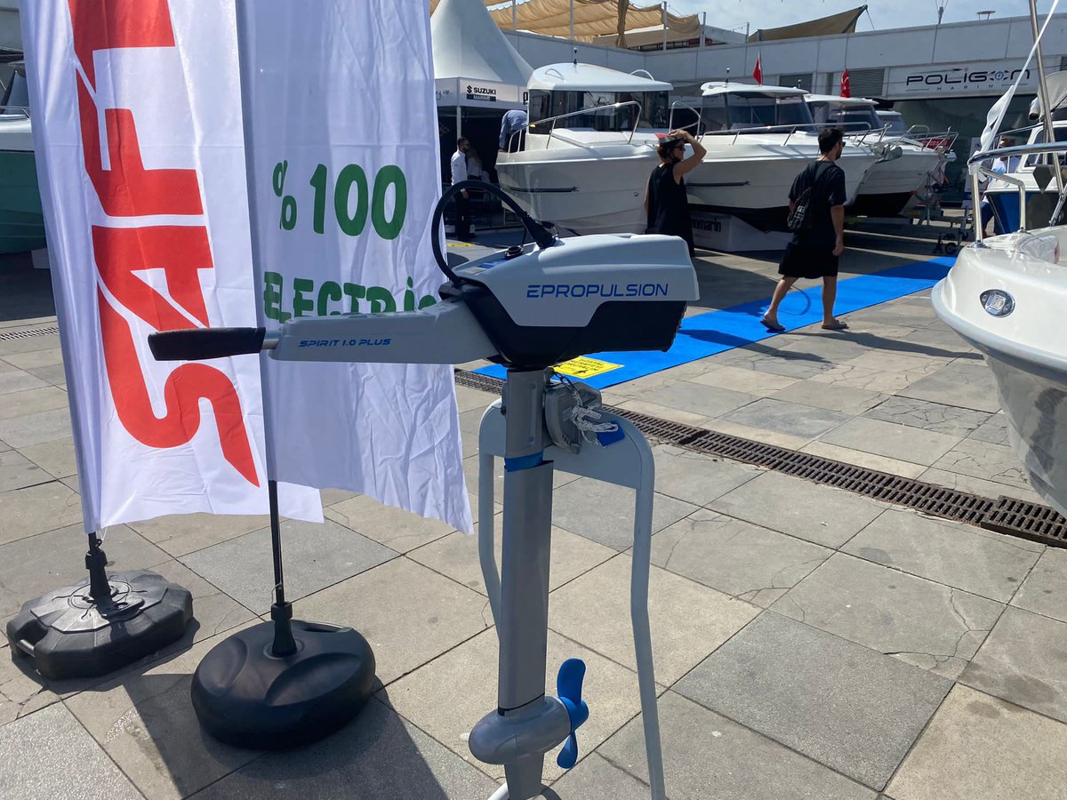 erkemarine's tweet photo. Pendik Marina Deniz Fuarında 
#Safter ve #TunaMarin standlarında #ePropulsion Elektrikli Motorlarımızla sizlerin ziyaretini bekliyoruz. 

#ErkeMarine #PruvanızÇevreciOlsun https://t.co/7y8koYb7pw