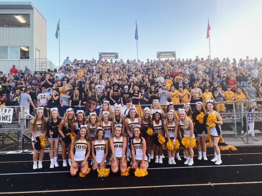CurryCrazies1's tweet image. Hey AC here’s last night recap…we FILLED the stands🙌🏼the boys fought hard and we got crazy….look at all that blue and gold madness〽️small school huge crowd that’s banner worthy‼️
@ACwishtv @calabro13sports 
#wewantatailgateparty
#bannerseason
#staterun