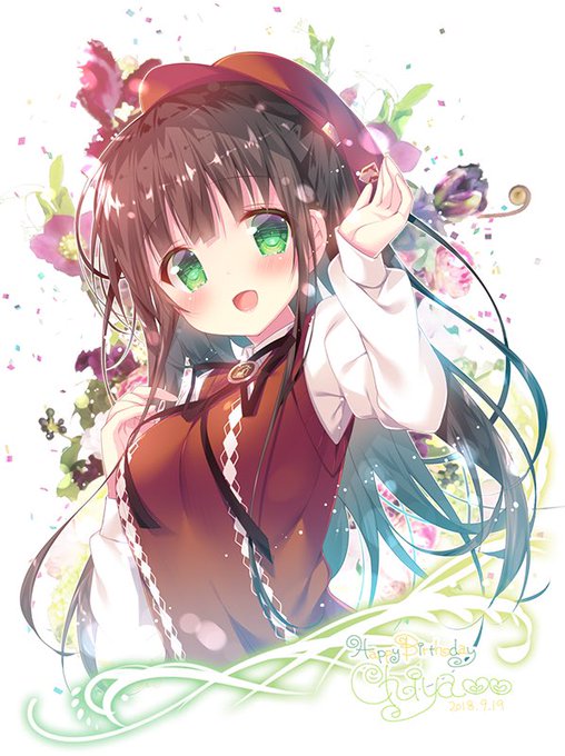 千夜ちゃんお誕生日おめでとうございます🐰🍡✨🎉🎂

#千夜生誕祭2021
#宇治松千夜生誕祭2021 