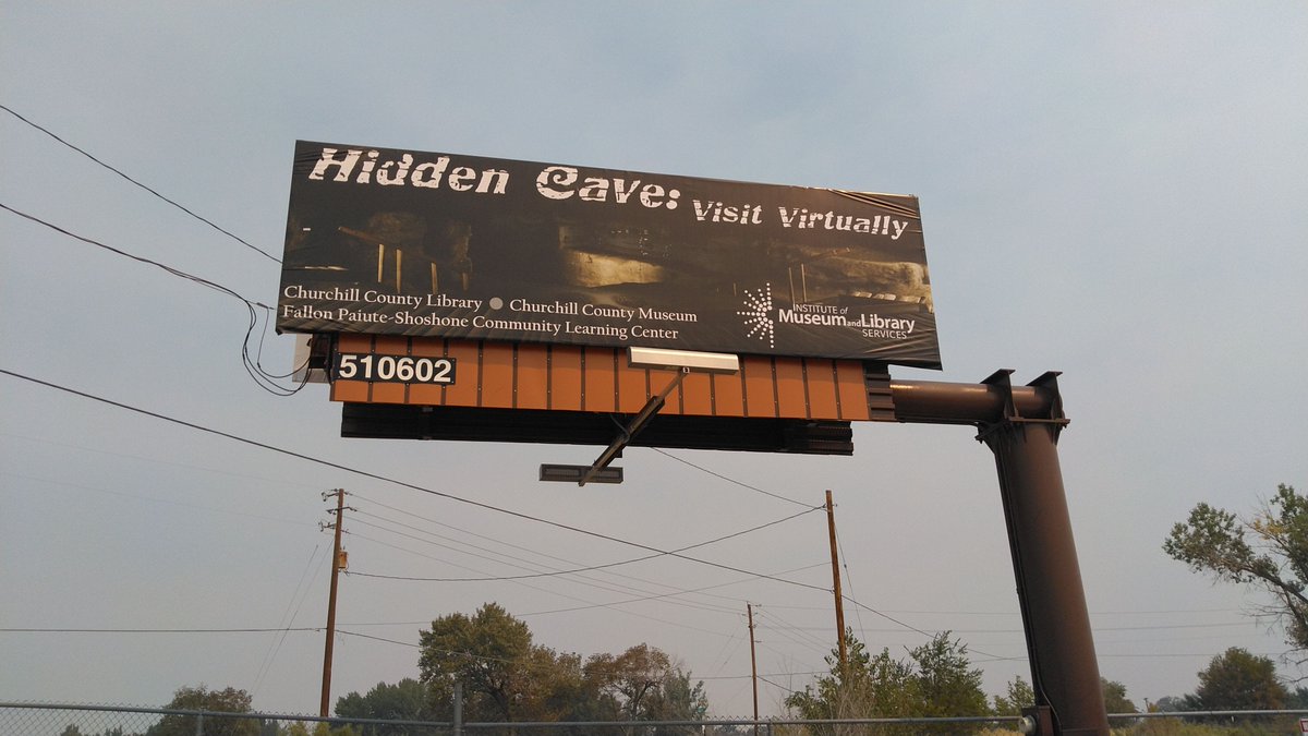 ChurchillLib's tweet photo. Today the museum launches their Hidden Cave VR experience! Come see today 1:00-3:00 pm!

You can also see it at the library, and starting September 23rd, at the Fallon Paiute-Shoshone Community Learning Center!
Learn more here: https://t.co/Ljb7DSUb0U https://t.co/SsvzWrPu7G