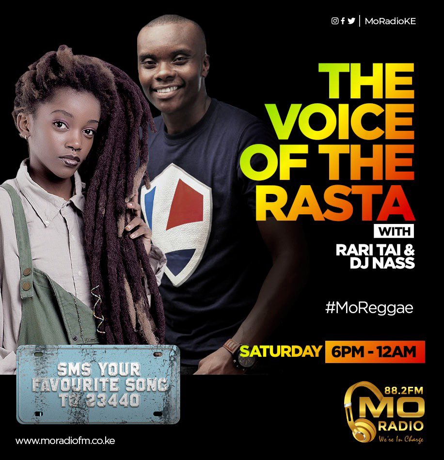 MoRadioKE's tweet photo. It's Reggae time with @Wanjiku__Wangui and @nasdeejay. ๐ฅ๐ฅ #MoReggae https://t.co/SFT9y7Tsoj