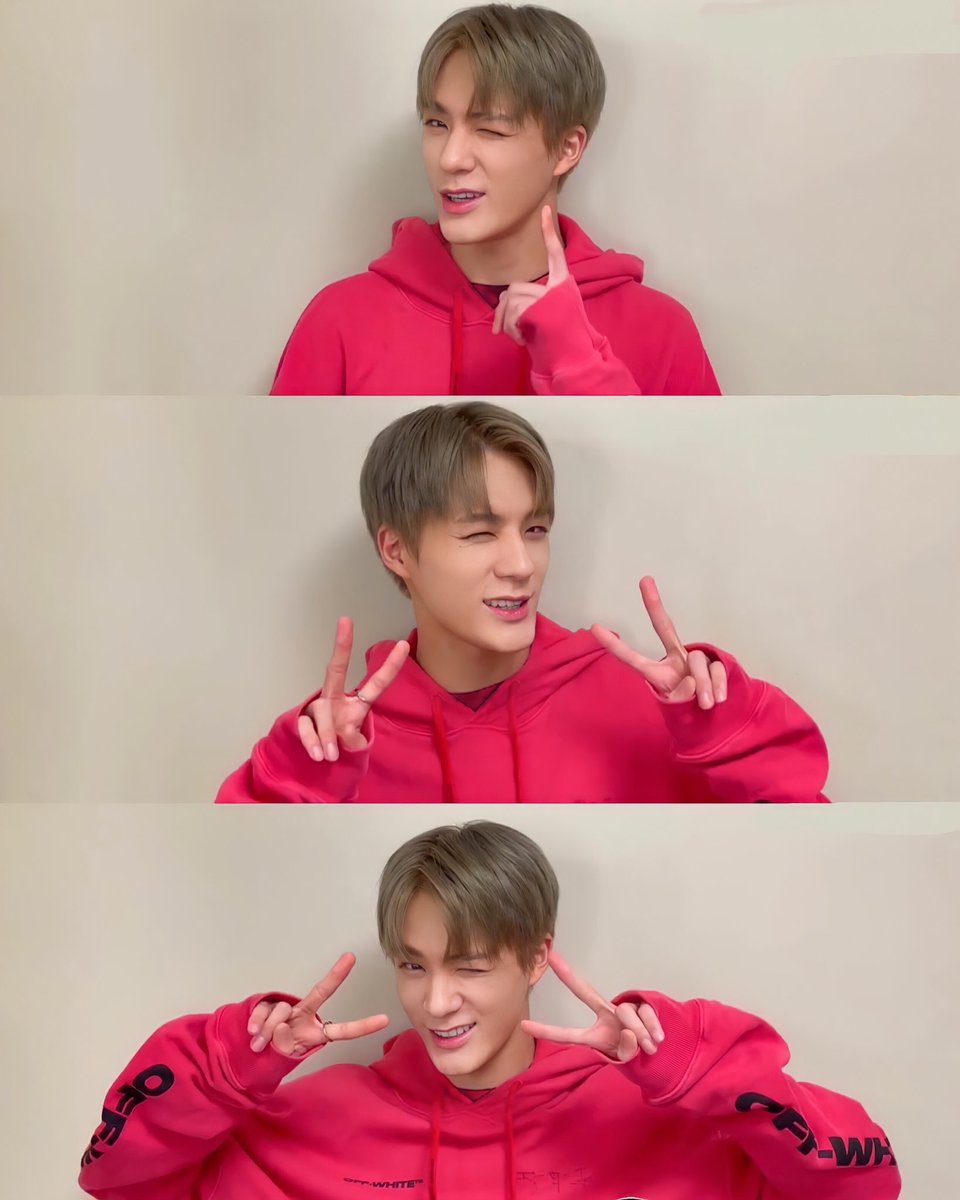 jeno wink pose 😉