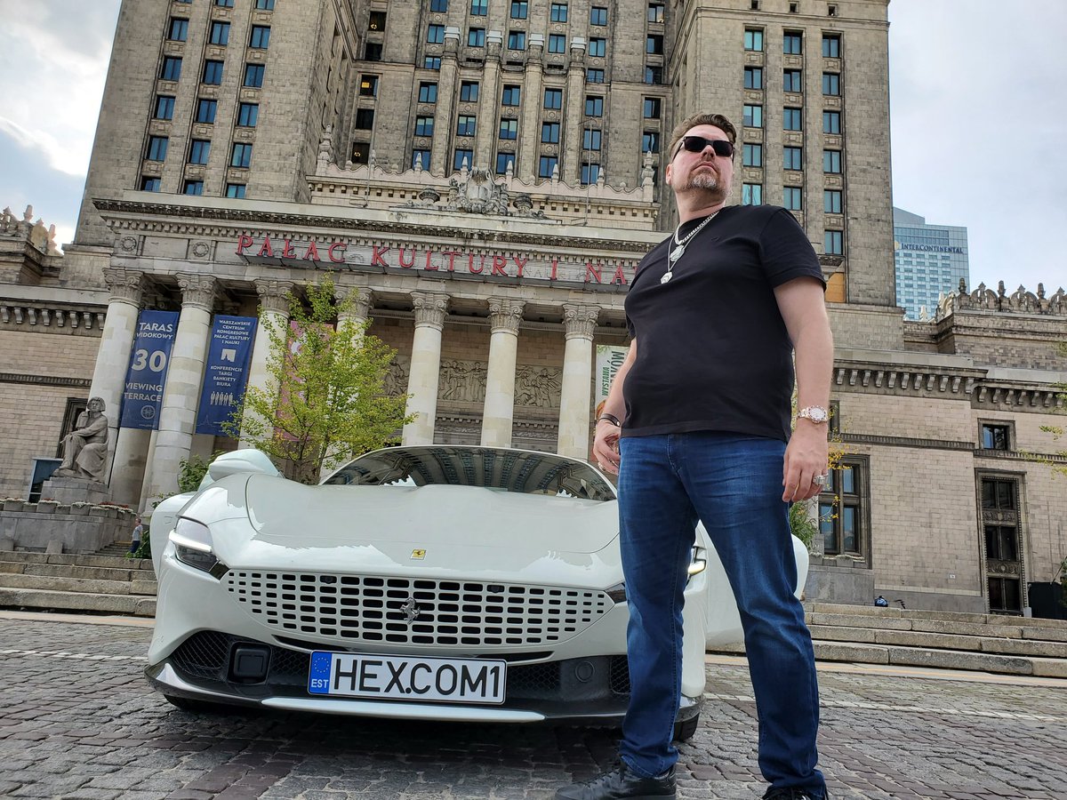 RichardHeartWin's tweet photo. Hey everyone, I'm in #Warsaw #Poland tonight with the #HEX #Ferrari. Should we have a https://t.co/mLZsmWIz4A meet up tonight? How many people? Where? I want to see these beautiful people I've been hearing about! #Rolex #HEXflex https://t.co/F8MpKZRhtD