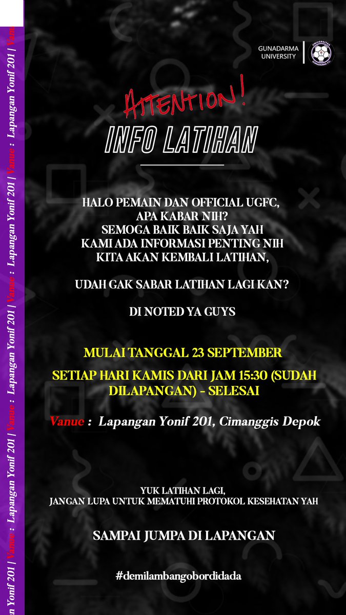 UKM BOLA GUNADARMA tweet media