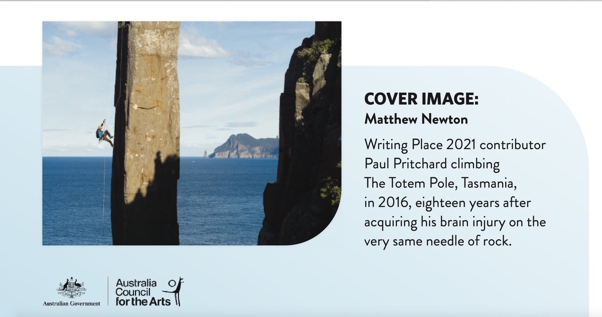 _paulpritchard_'s tweet image. I did a thing #WP21 @AusCouncilArts #mattnewton #DoingItScared #thetotempole #TheMountainPath #disabledadventurers