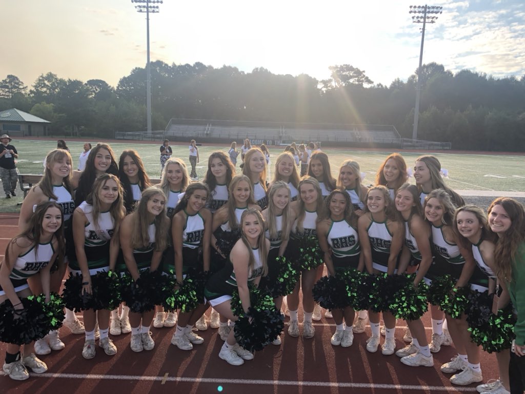 Ready for an early morning this morning as our dreams become a reality and all the hard work we’ve put in this season is ready to hit the big blue mat for the first time in a long time. 💚 Come support us 11:20 at North Gwinnett! 🎀
