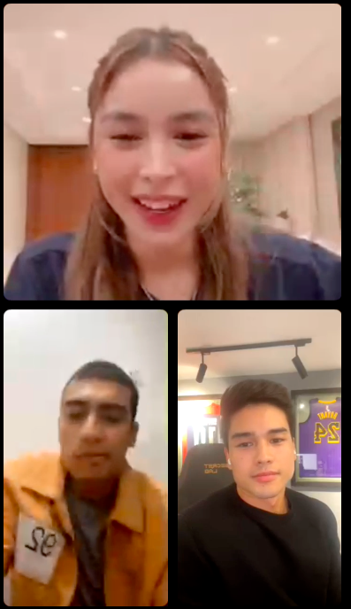 DiNaMuliTV5's tweet photo. Now Happening: Kapit Lang, a live event with the cast of 'Di Na Muli'. Watch it now at #JuliaBarretto @marcogumabao @itsmeMarcoG ig accounts and TV5Manila for FB. #TV5TodoMaxWeekend #IBAsa5 #DiNaMuliKapitLang https://t.co/wYxZiwAZHu