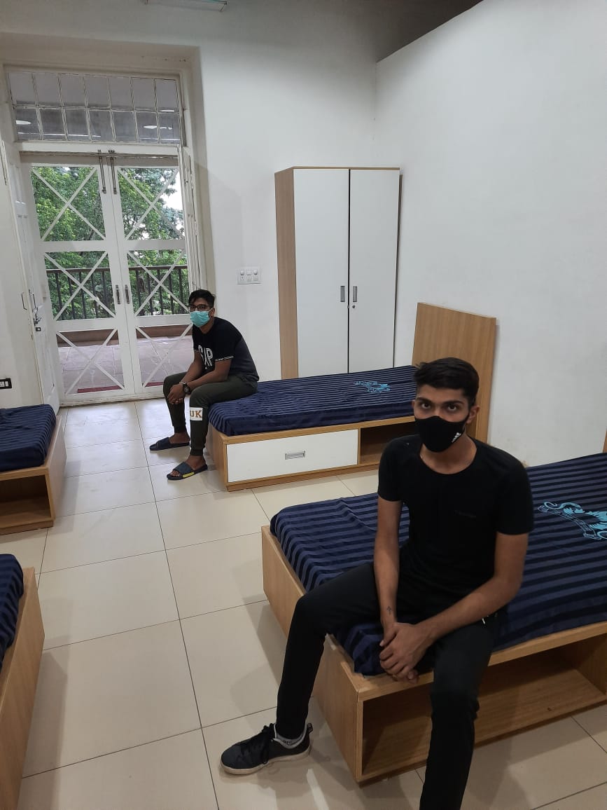 ScindiaSchool's tweet photo. With the world getting back into the routine, we have also taken a step towards the same. Our  boys are back at campus. Their safety is our top priority and their return is a mark of the new beginning.
#COVID #CovidSafety #Santization #Safety #SafeBoardingSchool https://t.co/frXbedu1w4