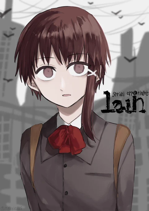 シリアルエクスペリメンツ レインより lainちゃん #SerialExperimentsLain 