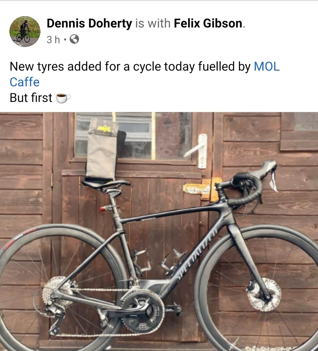 Molcaffe's tweet image. Enjoyed your preride coffee yet? 

#CoffeeTime #cyclinglife #coffeefuel