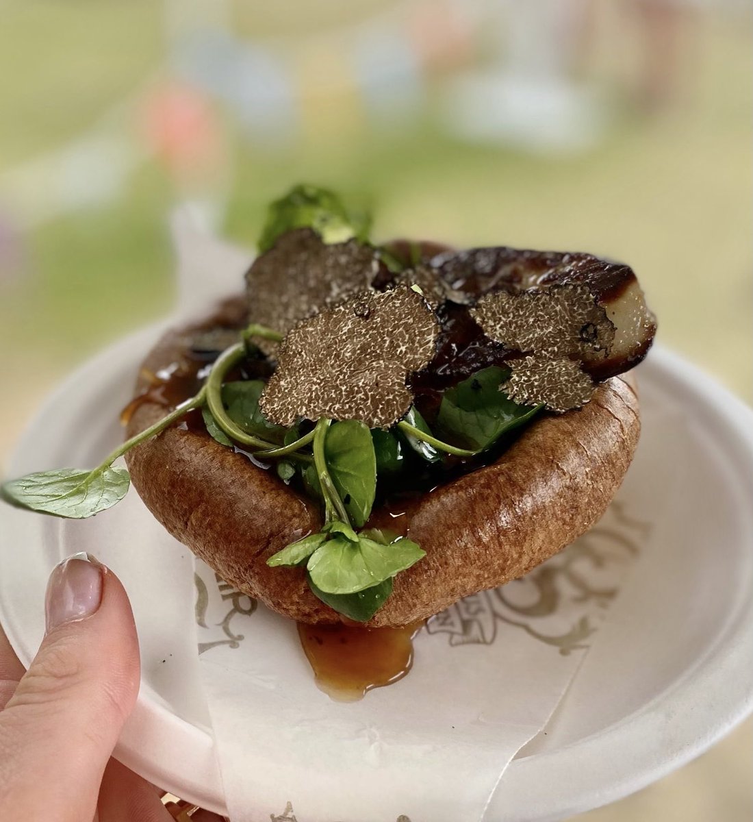 Special today ⁦<a href="/Pubinthepark_/">Pub in the Park</a>⁩ ⁦<a href="/ChefTomKerridge/">Tom Kerridge</a>⁩ “Pan-fried Foie Toad in the Hole , Black Truffle and Madeira Gravy!!! ⁦<a href="/chefandrewpern/">chefandrewpern</a>⁩ 👨‍🍳🌟
