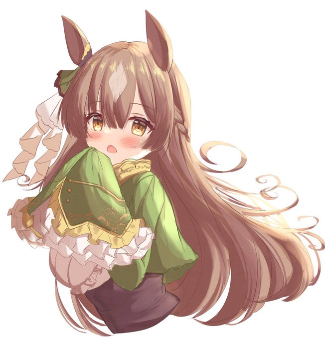 今回デスクさん(@desuku_s )のご依頼でアイコンのイラストを描かせていただきました〜!!!😆😆
サトノダイヤモンドちゃん〜💎💎 