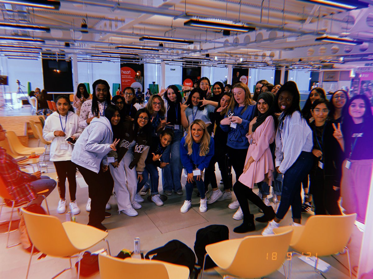 “I am brave, I am beautiful, I am capable”, a mantra that the girls won’t be forgetting. Thank you <a href="/gemmaoaten/">Gemma Oaten</a>! #reachnextgen