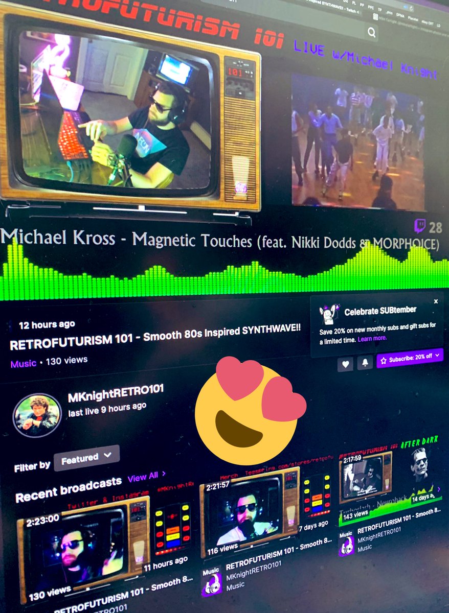 Michael Kross (@mkrossproducing) on Twitter photo Last night at @MKnightRetro101
The new single Magnetic Touches.
Available now on Bandcamp ๐ค๐ป
Thank you very much for your support Michael ๐ช
<a href="/morphoice/">MORPHOICฮ</a>
#synthfam
#synthpop
#synthpopmusic Last night at @MKnightRetro101
The new single Magnetic Touches.
Available now on Bandcamp ๐ค๐ป
Thank you very much for your support Michael ๐ช
<a href="/morphoice/">MORPHOICฮ</a>
#synthfam
#synthpop
#synthpopmusic