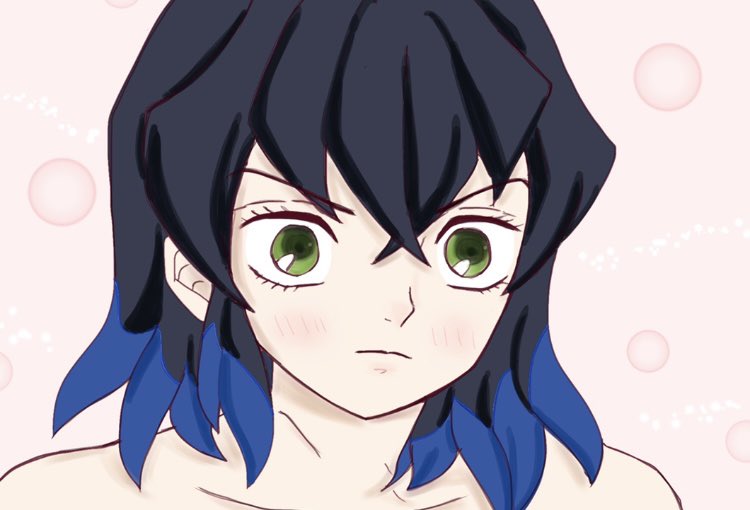 تويتر そら على تويتر この時の伊之助 過去に描いてた ほわほわ伊之助は素顔verで T Co Umveer9d2p