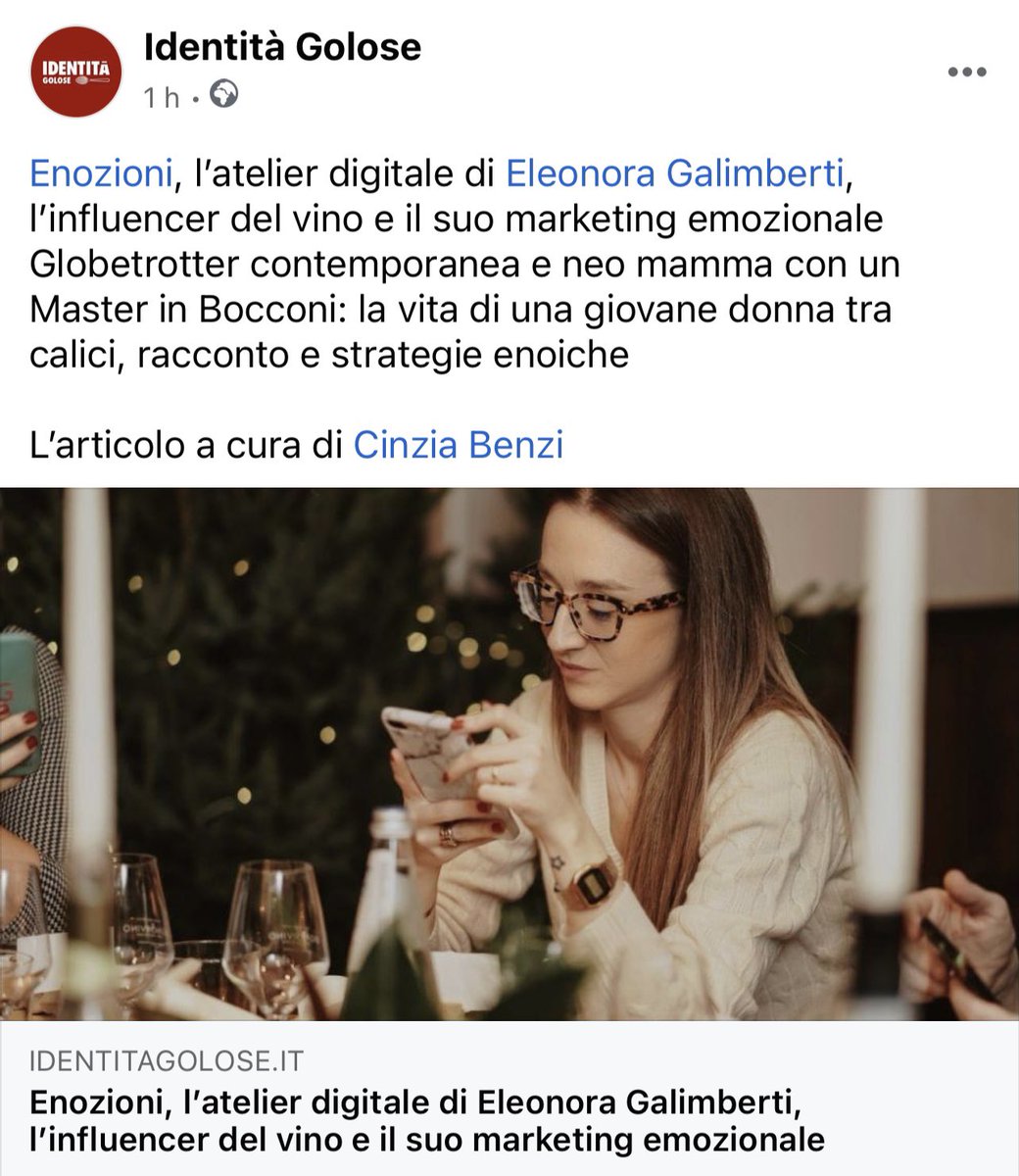 Grazie <a href="/identitagolose/">Identità Golose</a> e <a href="/cinziabenz/">cinziabenzi</a> ❤️ <a href="/Enozioni/">Enozioni</a> #Enozioni #DigitalAtelier #EleonoraGalimberti identitagolose.it/sito/it/44/289…