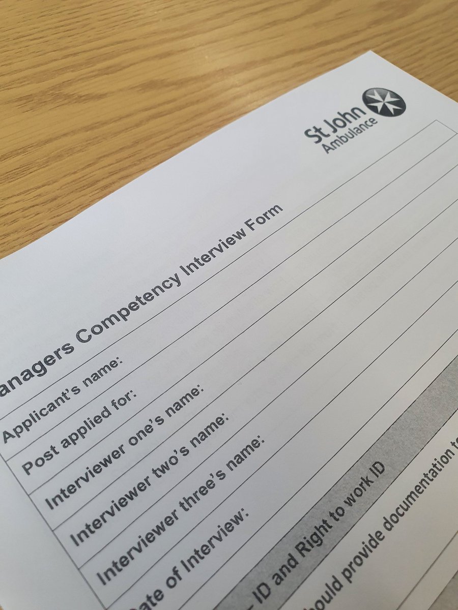 A day of recruitment and selection here in #Liverpool as we are recruiting to the post of District Manager. Really pleasing to sit and interview a group of excellent internal #stjohnpeople! 
#recruitment #leadership