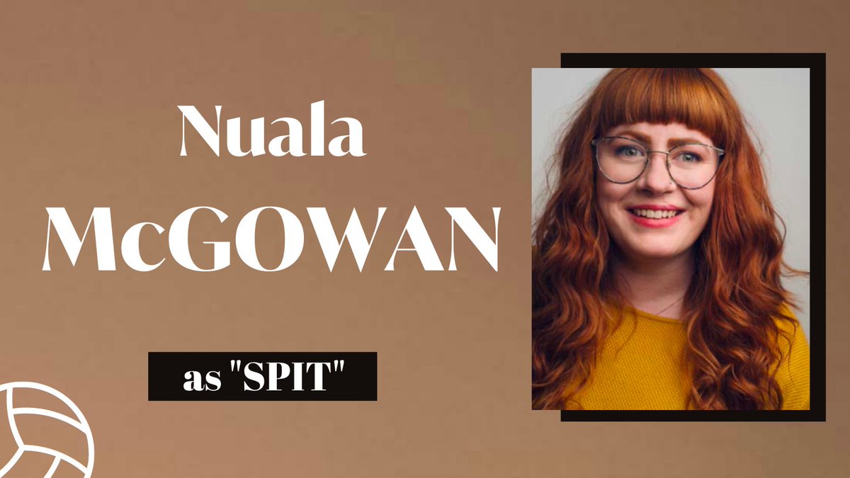 The final cast member of #RoughGirls is Nuala McGowan. Nuala trained at Mountview Academy of Theatre Arts and has starred in shows including the UK tour of 'The Snow Queen'. You'll hear Nuala's brilliant bodhrán skills in Rough Girls, which she only took up this year.