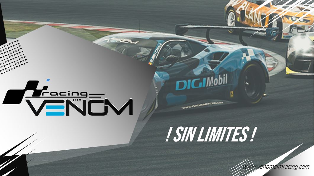 📢 PLAZAS DISPONIBLES 📢

🏎️Venom Racing busca 2 pilotos de #iracing para competir al máximo nivel en la LVE, CVR y LNE. 

Se ofrece:
📈 Bonus objetivos 
⬆️ Top condiciones 
💰 Material

📝 Interesados MP
info@venomsimracing.com
<a href="/DriversparadeCb/">Drivers Parade Club</a> <a href="/Gtseri3s/">GTSeries</a> <a href="/iRacing_es/">iRacing.es</a>